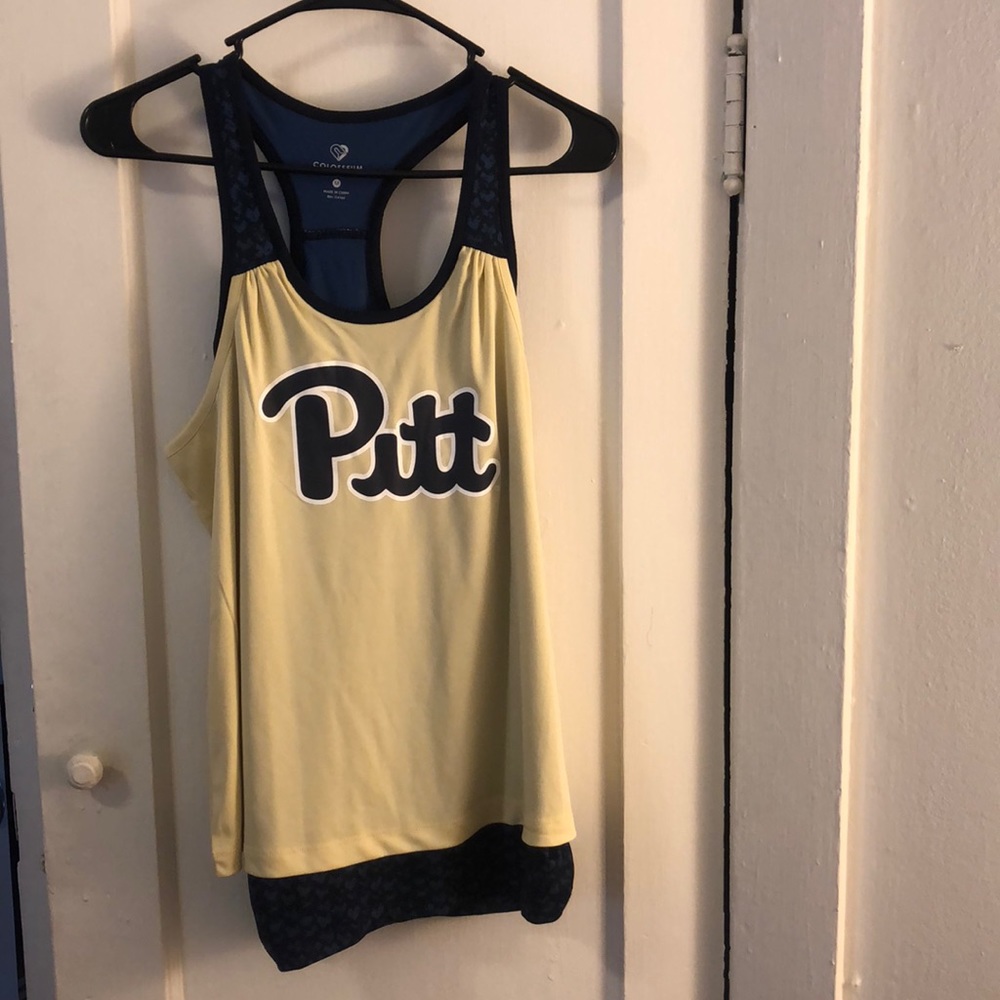 Pitt racer-back tank top